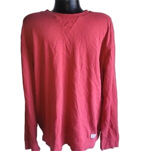 Eddie Bauer Men's Classic Red Sweatshirt Size XL Tall